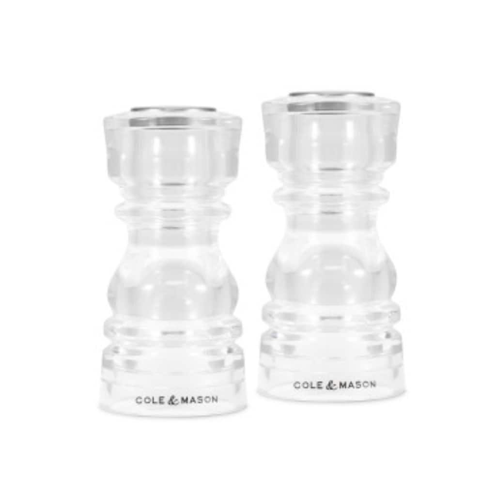 Cole & Mason London Salt & Pepper Shakers Gift Set 5.1"