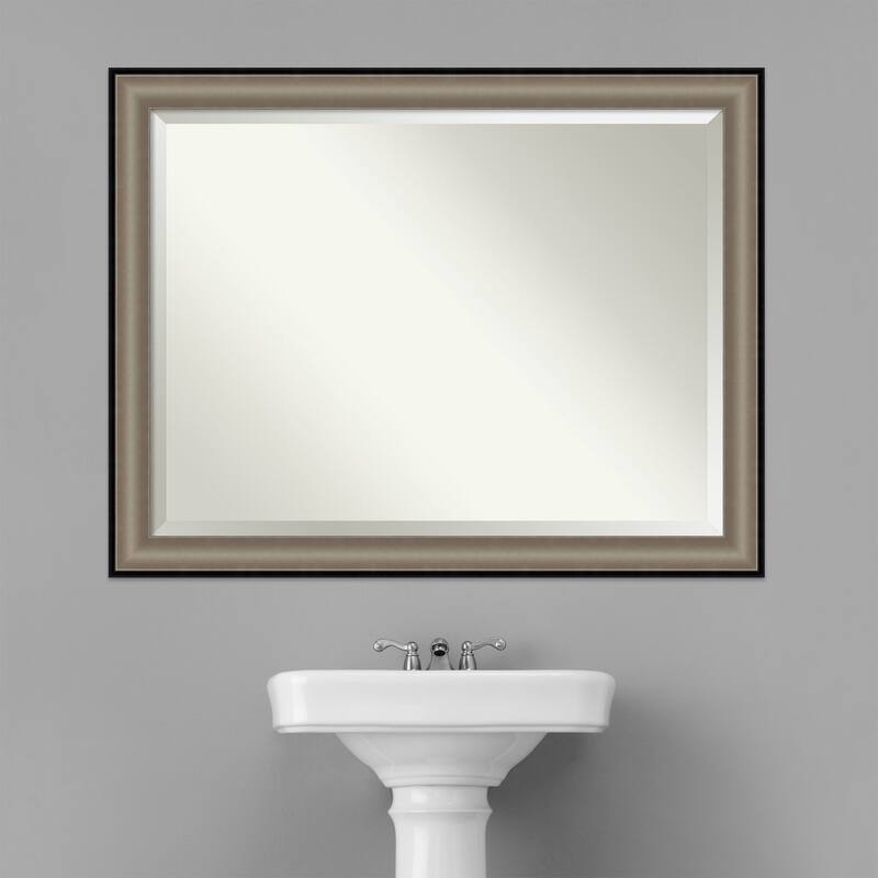 Beveled Bathroom Wall Mirror - Imperial Frame