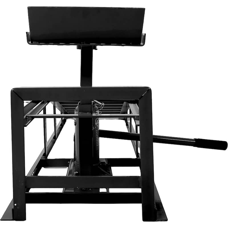 Auto Car Truck Service Ramps Lifts, Garage Car Lift Hydraulic Ramps Black 5 Ton, Hydraulic Lift Repair Frame Lift(2 Pack)