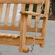 preview thumbnail 3 of 28, Cambridge Casual Alston Traditional Mahogany Wood Porch Swing