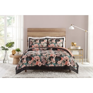 Makers Collective Teresa Chan Leopard Hero 3 Pieces Quilt Set