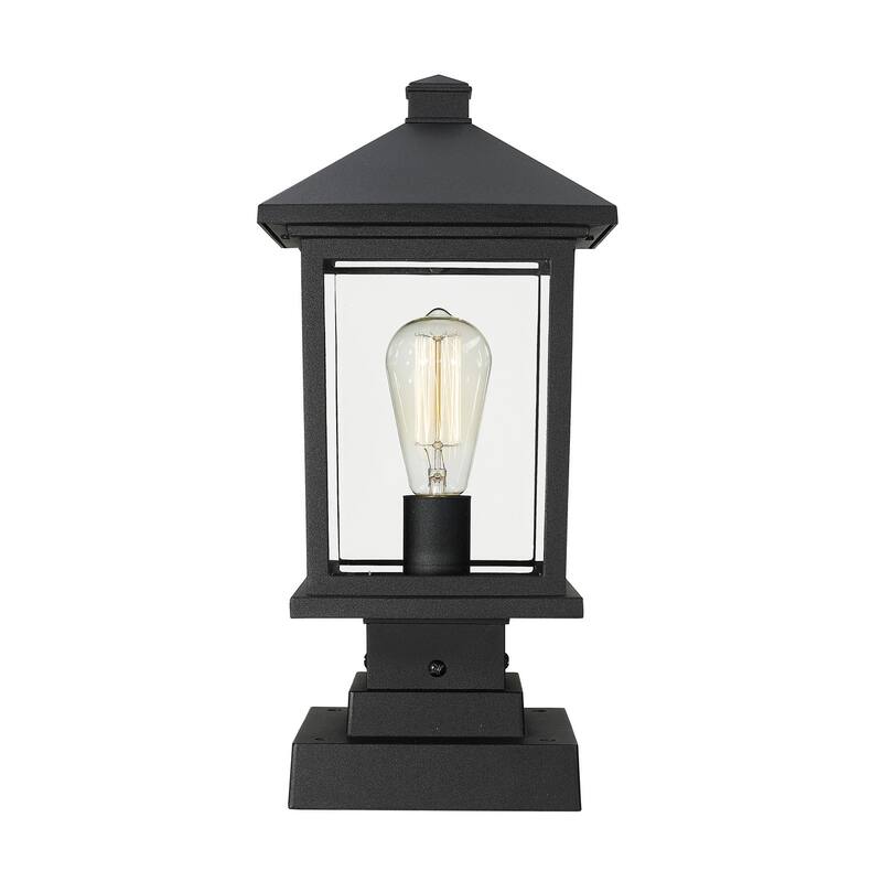 Bellevue ZPL39716 Bennie 8" Tall Pier Mount Post Light with 6-1/4"