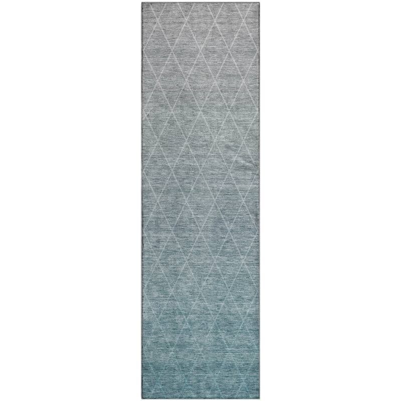 Premium Washable Super Soft Ombre Diamonds Mayfield Rug