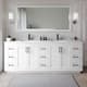 Option White / Giotto Quartz Top / Matte Black Hardware