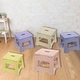 preview thumbnail 7 of 10, 9" Folding Step Stool for Adults 132 lbs Capacity - 10 x 7.3 x 9.6inch
