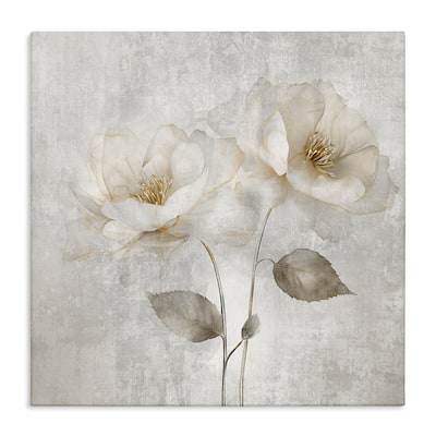 Stupell Blooming Roses Bunch Canvas Wall Art Design By Irene Weisz