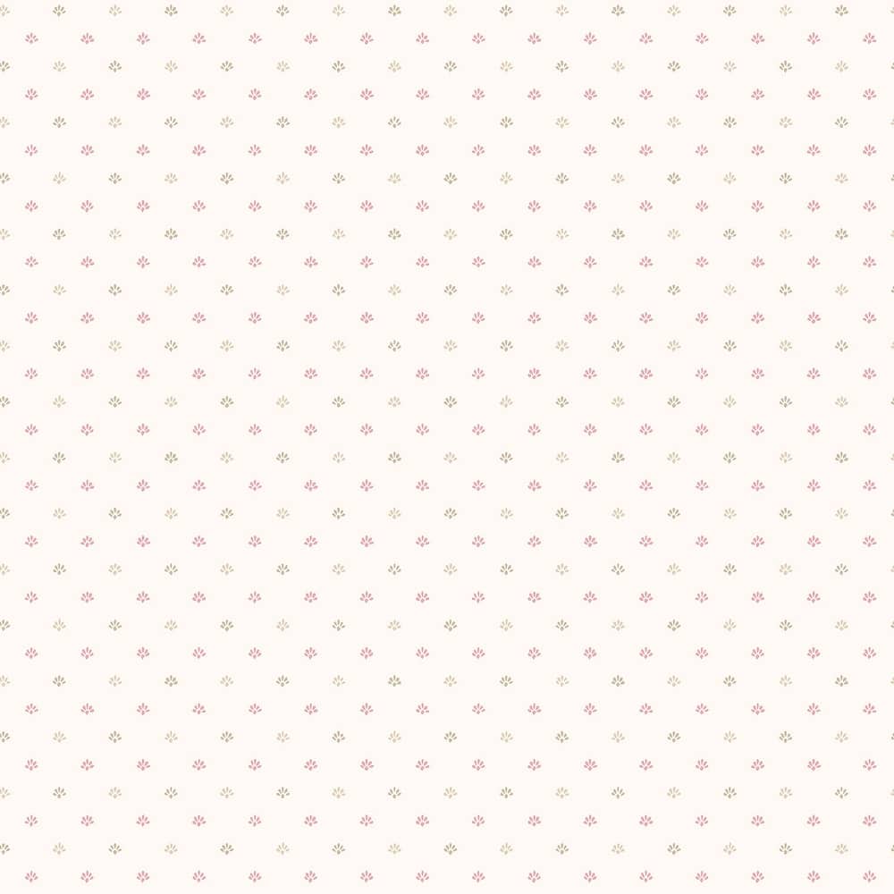 Galerie Wallcoverings Miniatures 3 Mini Floral Motif Design Vinyl on Non-woven Matte Wallpaper Roll