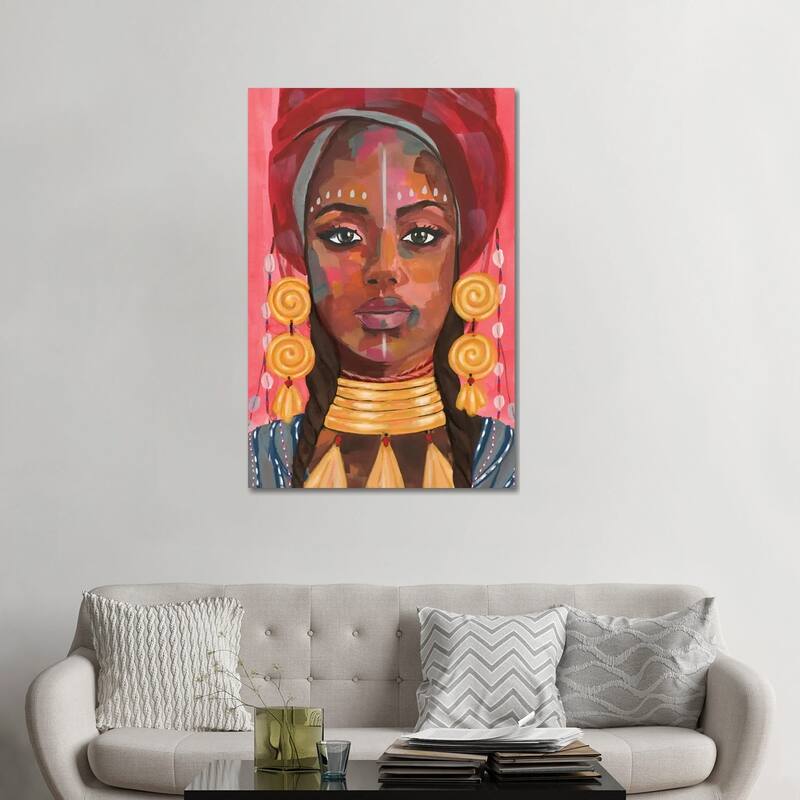 iCanvas "Ornament Empress I" by Annie Warren Canvas Print - 48x32x1.5