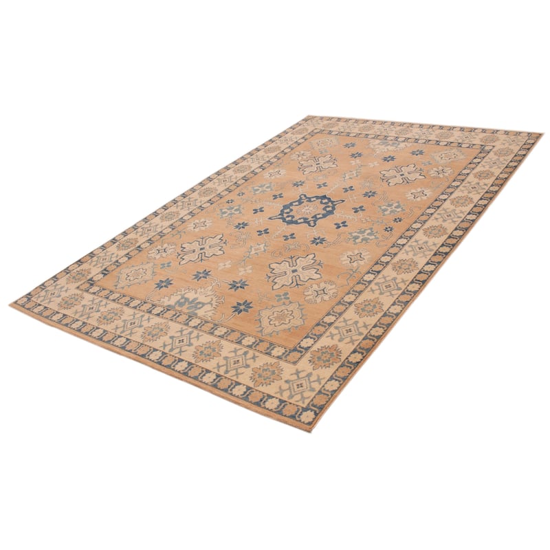 ECARPETGALLERY Hand-knotted Finest Ghazni Tan Wool Rug - 8'5 x 12'8