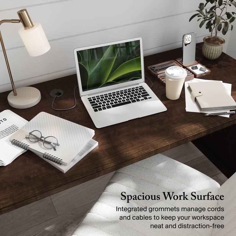 Bush Furniture Somerset 72W Office Desk with Storage Drawers