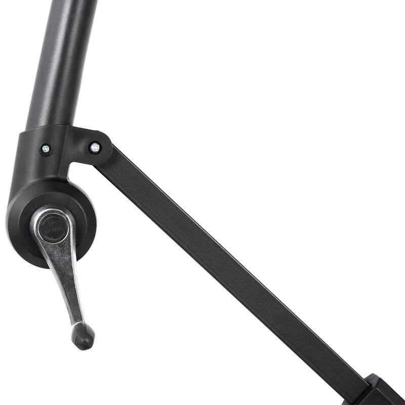 Topcraft 10ft Offset Hanging Market Patio Umbrella