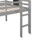 preview thumbnail 41 of 54, Roomfitters Twin Size Loft Bed Wood Frame with Slide, Stair, and Chalkboard, Fun and Functional Design