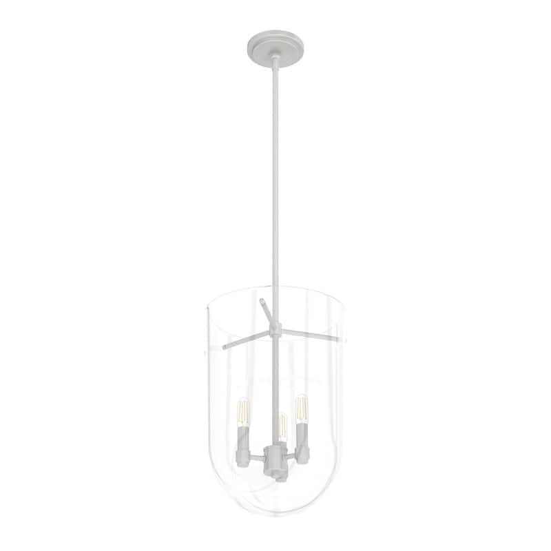 Hunter Sacha 3-Light Pendant - Entry, Dining Room, Kitchen Island - Transitional, Contemporary