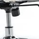preview thumbnail 77 of 78, Criss Cross Chair with Wheels, Teddy Fabric Home Office Chair, 360°Swivel Height Adjustable Swivel Vanity Chair - N/A