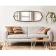 preview thumbnail 10 of 29, Kate and Laurel McLean Oval Wood Framed Mirror