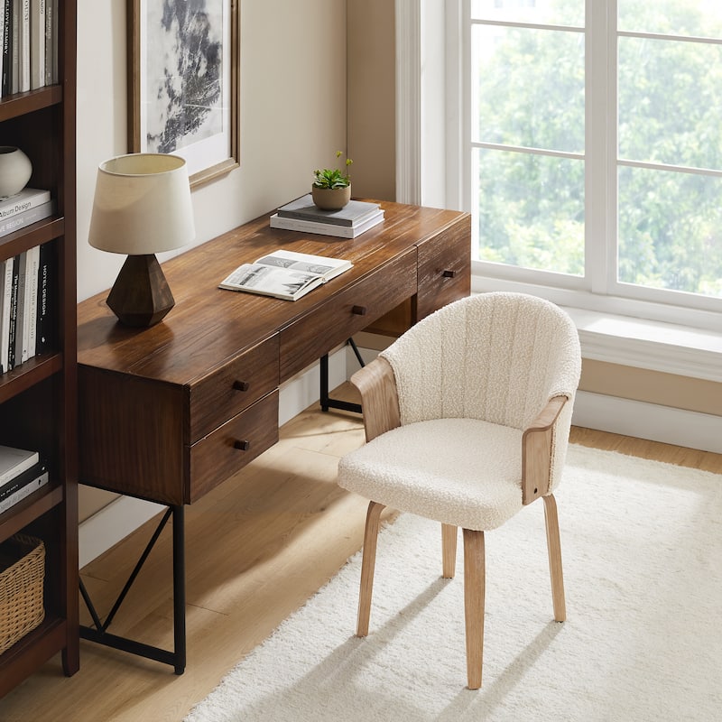 Art Leon Bentwood Swivel Dining Chairs