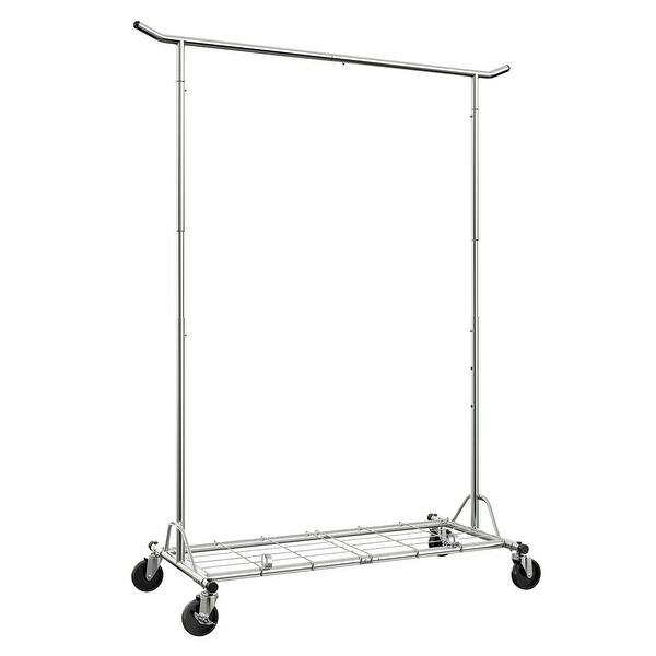 Chrome Commercial Folding Garment Rack