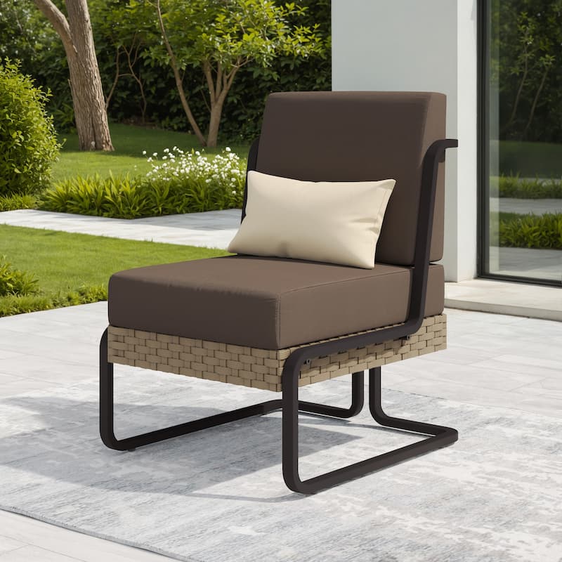 Corvus Akrotiri Outdoor Wicker Club Chair