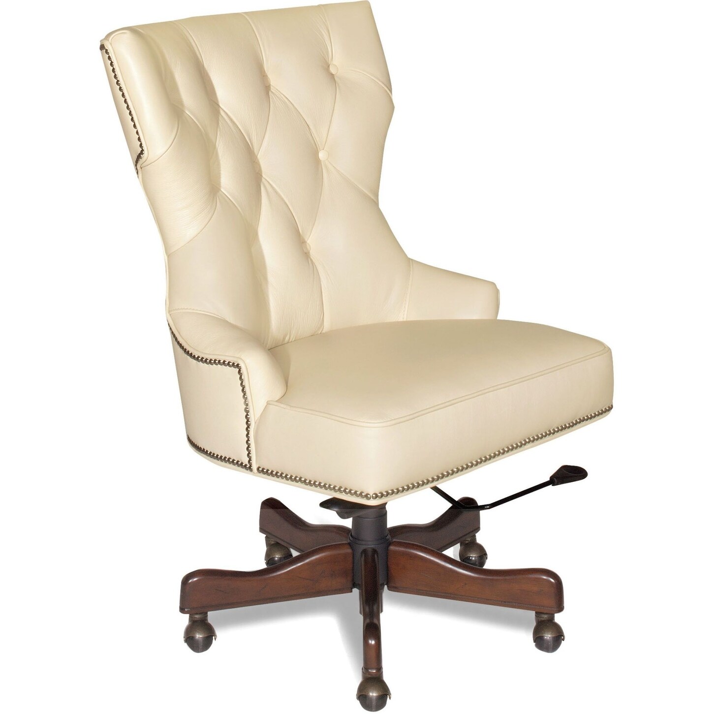 Hooker Furniture Ec379 081 Adjustable Height Leather Office Chair From Surreal Simone Overstock 18829929