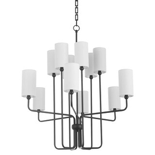 Quorum International 698-12 Charlotte 12 Light 37" Wide Chandelier
