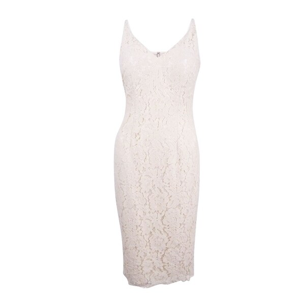 vince camuto lace sheath dress