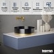 preview thumbnail 7 of 13, Karran Cinox Stainless Steel Round Vessel Sink
