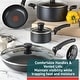 preview thumbnail 4 of 10, T-fal Essentials Non-Stick Pots and Pans Cookware 10 Piece Set