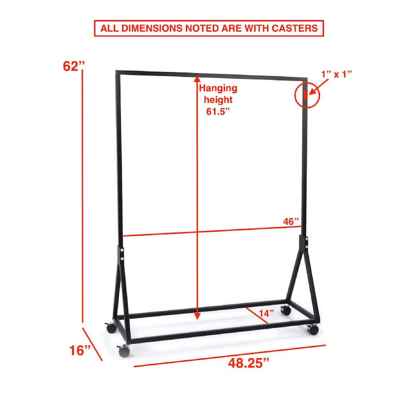 Metal Garment Floor Rack