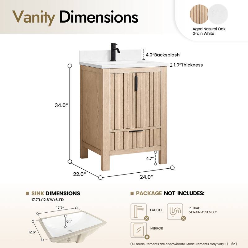 Shenzhen Bath Vanity with Composite Stone Top without Mirror