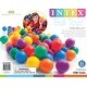 preview thumbnail 4 of 2, Intex 100-Pack Large Plastic Multi-Colored Fun Ballz For Ball Pits (4 Pack) - 2.6