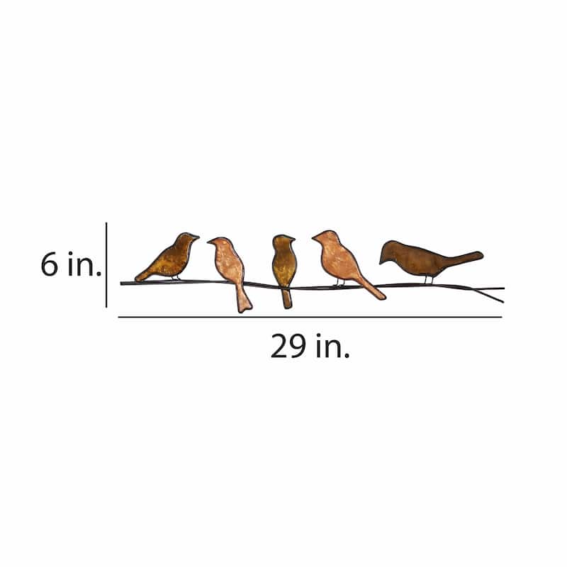 Birds On A Wire - 1 x 28.5 x 6