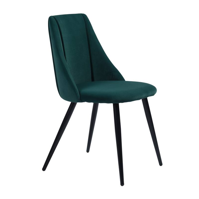 HomyLin Set of 2 Velvet Side Chair for Dining Room Home Kitchen