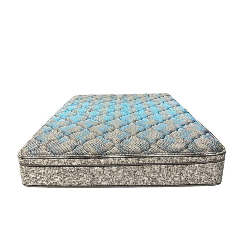 Deluxe 10-inch foam core mattress with individually pocketed coils