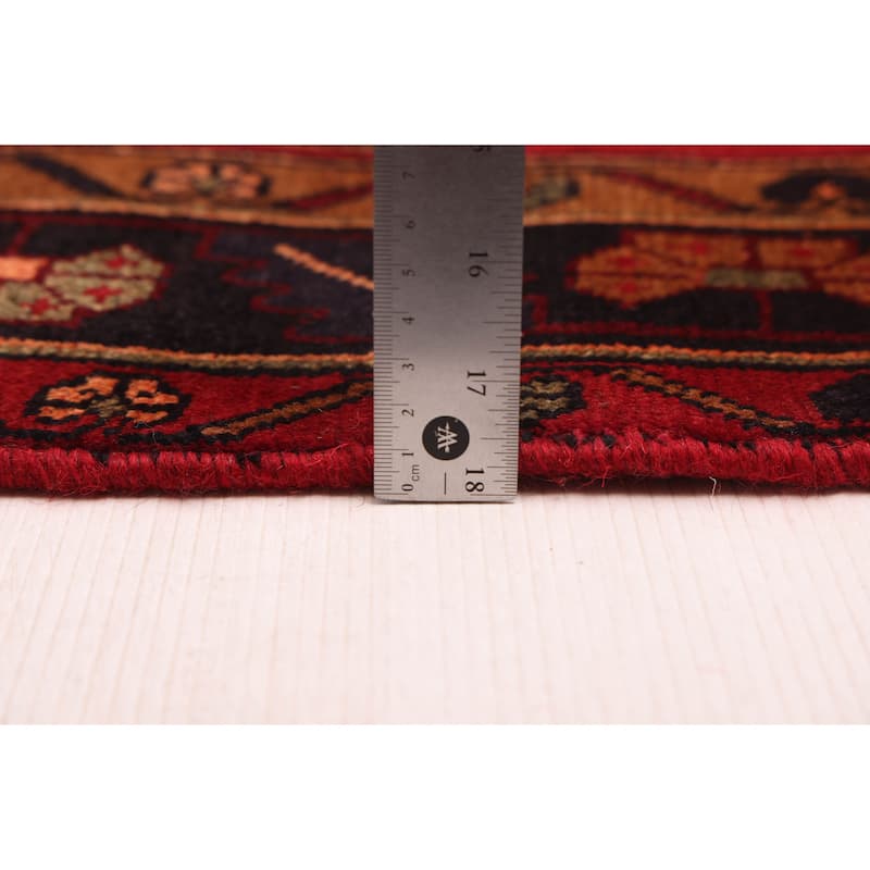 ECARPETGALLERY Hand-knotted Konya Anatolian Red Wool Rug - 3'11 x 9'10