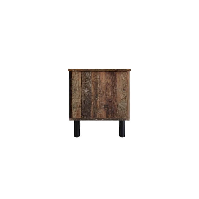 Clayfell Auburn Storage Cabinet Bench