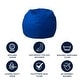 preview thumbnail 70 of 191, Small Refillable Bean Bag Chair for Kids and Teens