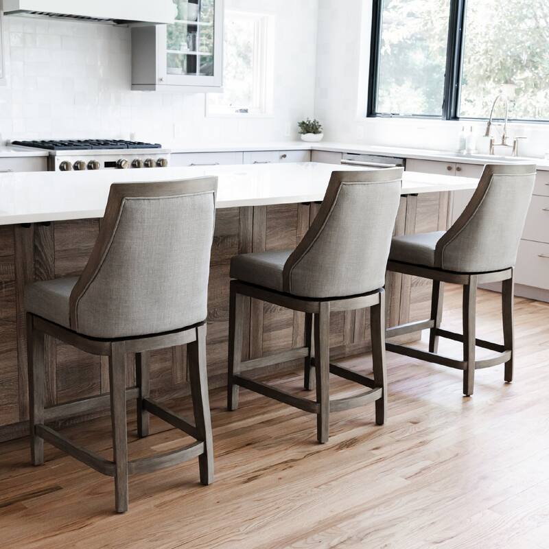 Maven Lane Vienna Swivel Kitchen Stool