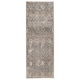 preview thumbnail 6 of 4, Cheree Tribal Gray/ Dark Blue Area Rug