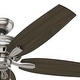 preview thumbnail 6 of 19, Hunter 52" Newsome Ceiling Fan with Pull Chain - Traditional - Casual