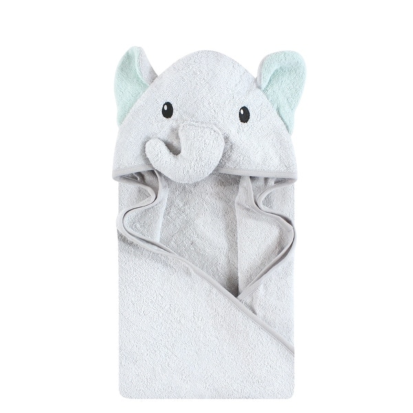 slide 1 of 1, Hudson Baby Unisex Baby Cotton Animal Face Hooded Towel, Dreamy Elephant, One Size - Dreamy Elephant - One Size One Size - Dreamy Elephant