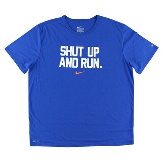 nike shut up and run t shirt