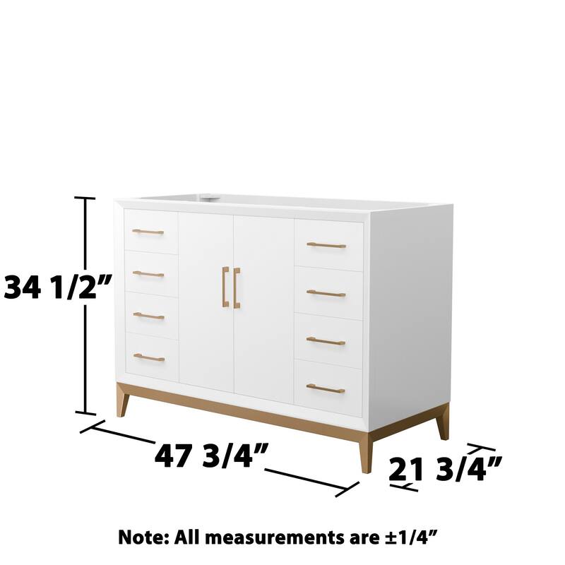 Wyndham Collection WCH818148S-CXSXX-MXX Amici 48" Single Free Standing