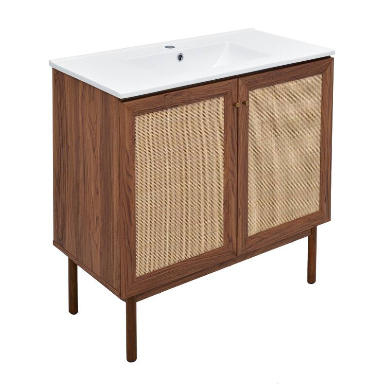 Classe Bathroom Vanity in Oak