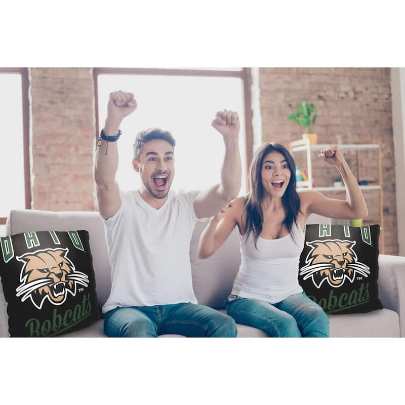 NCAA Mid-American Conference Alumni 18 Inch Throw Pillow