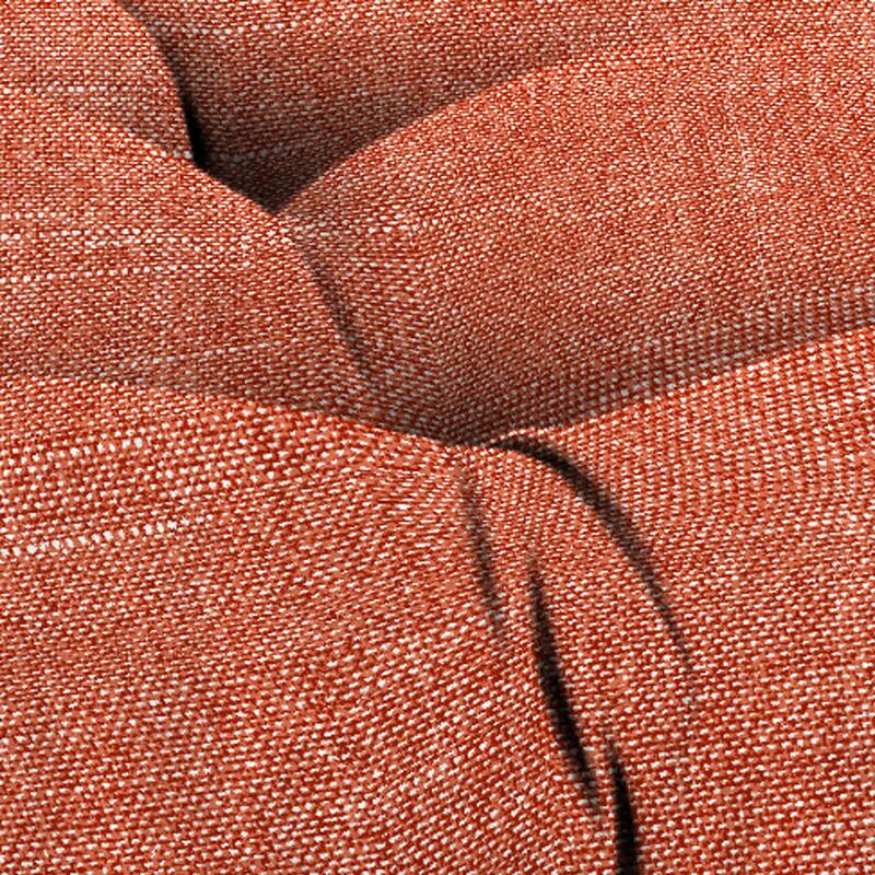 44" x 18" Contoured Outdoor Wicker Bench Cushion - 18'' L x 44'' W x 4'' H