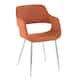 Option Orange Fabric/Chrome Metal