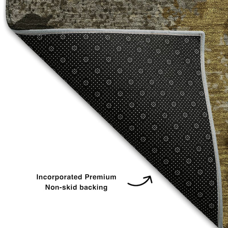 Premium Washable Super Soft Modern Glam Mayfield Rug