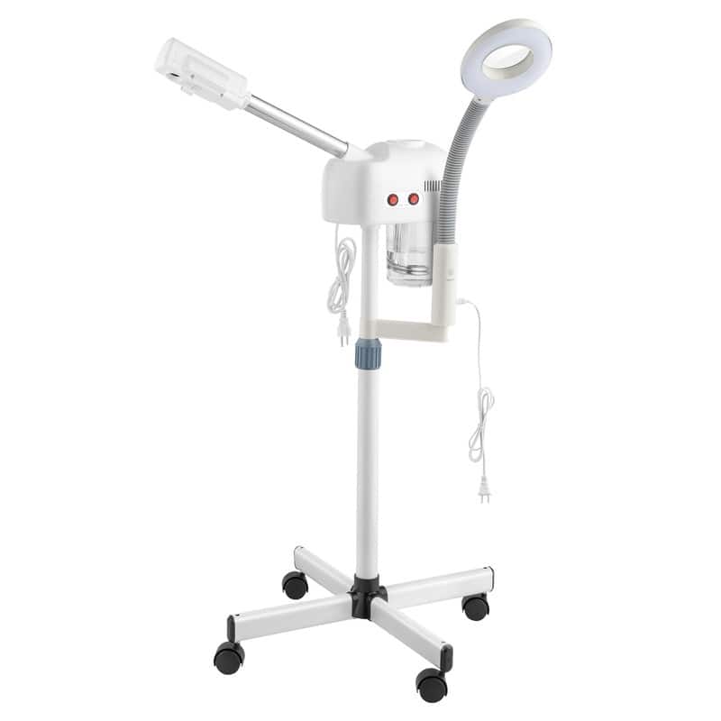 2 in 1 Facial Steamer with 3X Magnifying Lamp for Home Beauty Salon, Personal Skin Care Deep Cleaning