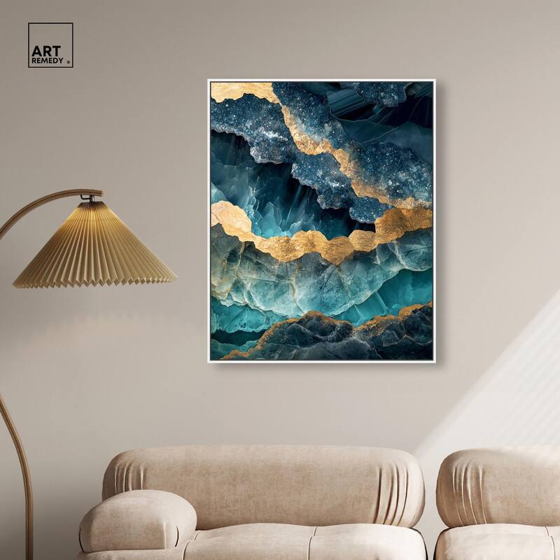 Power Edge II Canvas by Art Remedy