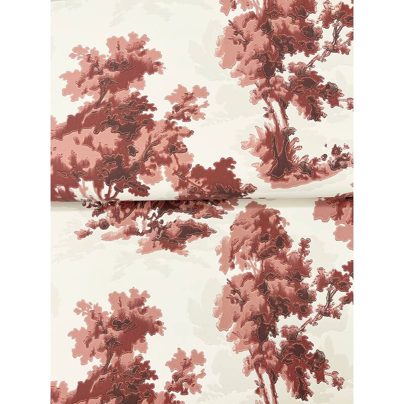 Chris Loves Julia x A-Street Prints Sainsbury Ruby Forest Wallpaper